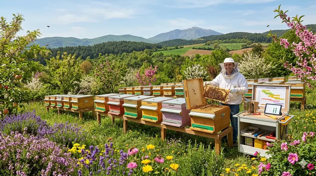 Modern arıcılık rehberi: Koloni, flora, kovan ve sağlık yönetimi